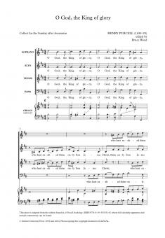 O God, the King of glory 
