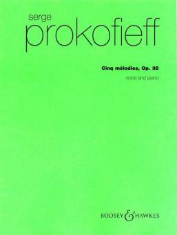 5 Mélodies op. 35 
