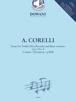 Sonata op. 5 No. 8 GSol mineur 