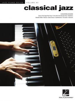 Jazz Piano Solos Series Vol. 63: Classical Jazz 