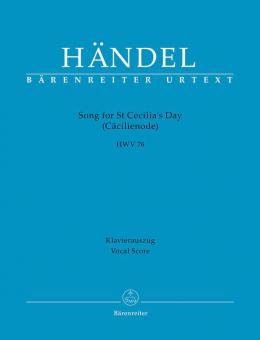 Song for St Cecilia's Day HWV 76 Standard