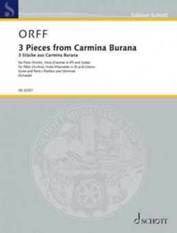 3 Pieces from Carmina Burana Standard