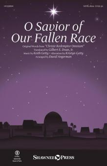 O Savior of Our Fallen Race 