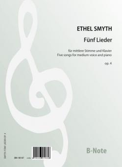 Cinq chansons op.5 