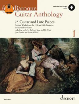 Baroque Guitar Anthology 1 Standard