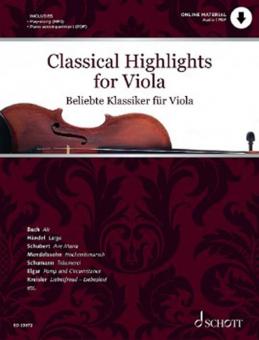 Classical Highlights for Viola Standard
