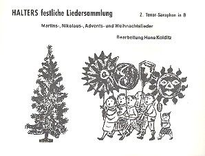 Halters festliche Liedersammlung 