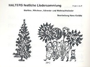 Halters festliche Liedersammlung 