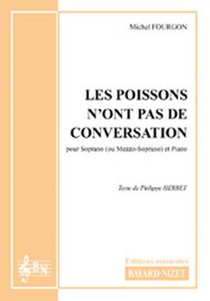 Les poissons n'ont pas de conversation - soprano 