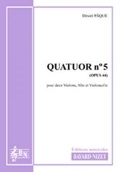 Quatuor no. 5 op. 44 