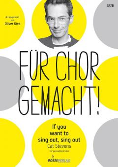 If you want to sing out, sing out 