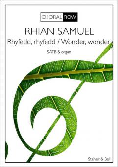 Rhyfedd, Rhyfedd - Wonder, Wonder 