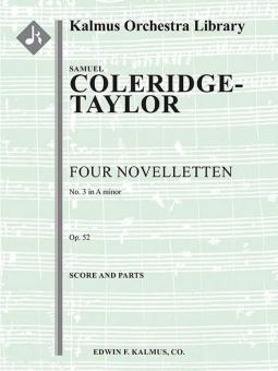 4 Noveletten op. 52, No. 3 in A minor 