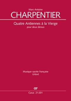 4 Antiennes à la Vierge pour deux dessus Standard