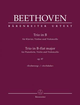 Trio en si bémol majeur op. 97 Standard