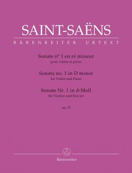 Sonate No. 1 en ré mineur op. 75 Standard