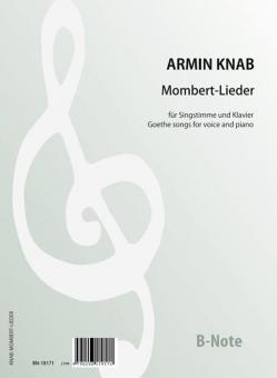 12 chansons d'apres Mombert 