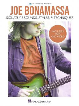 Joe Bonamassa - Signature Sounds, Styles & Techniques 