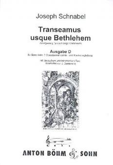 Transeamus Usque Bethlehem 