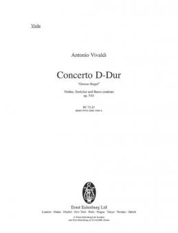 Concerto Ré majeur op. 7/11 RV 208 / PV 151 Download