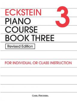Eckstein Piano Course Book Three Vol. 3 