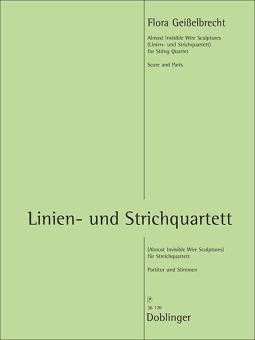 Quatuor de lignes et de traits 