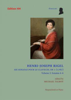 Six Sonatas pour le Clavecin op. 1 Vol. 2 