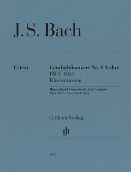 Concerto pour clavecin no. 4 en la majeur BWV 1055 