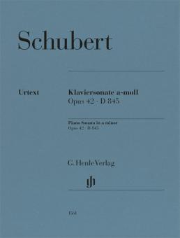 Sonate pour piano en la mineur op. 42 D 845 