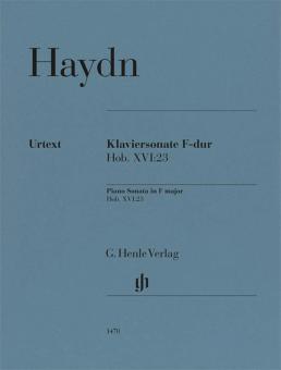 Sonate pour piano en fa majeur Hob. XVI:23 