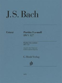 Partita 3 a mineur BWV 827 