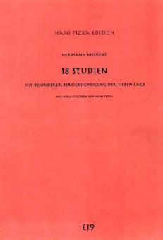 18 Studien für Horn (mit besonderer Berücksichtigung der tiefen Lage) 