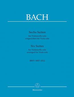 6 Suites pour violoncelle seul BWV 1007-1012 Standard