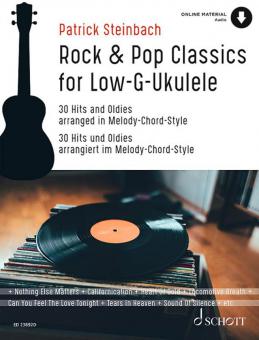 Rock & Pop Classics for "Low G"-Ukulele 