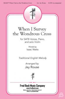 When I Survey the Wondrous Cross 