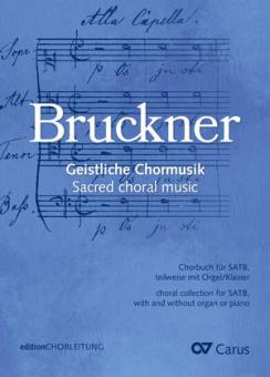 Collection chorale Bruckner - Musique chorale sacrée - Partition pour chef de chœur 