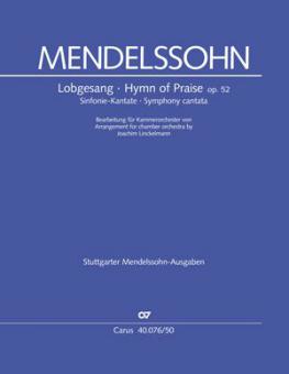 Chant de louange op. 52 MWV A 18 Standard