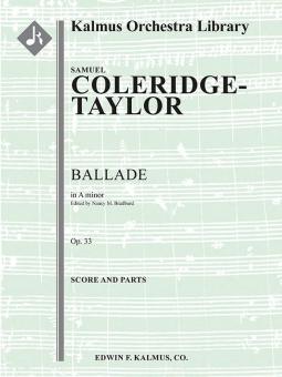 Ballade in A minor op. 33 