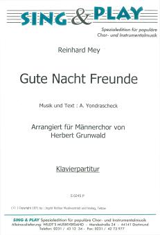 Gute Nacht Freunde 