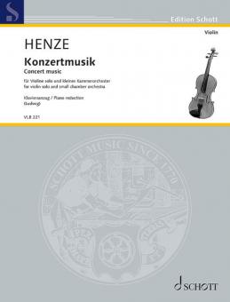 Musique de concert Standard