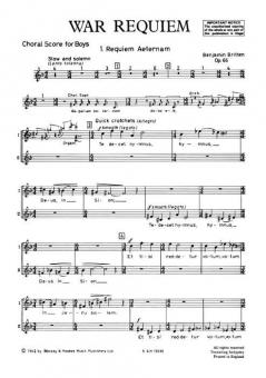 War Requiem op. 66 
