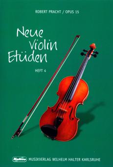 Neue Violin Etüden Heft 4 