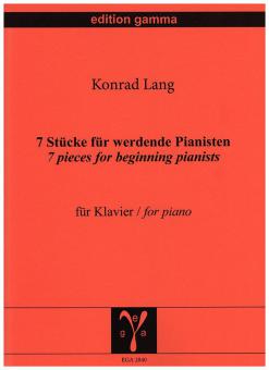 7 pièces pour pianistes débutants 