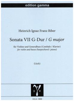 Sonate 7 sol majeur 