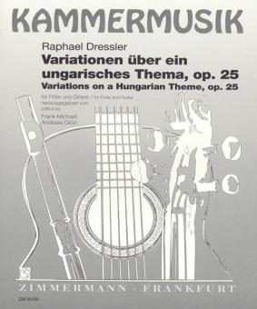 Variations sur un thème hongrois op. 25 