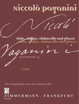 Quartetto no. 15 en la mineur 