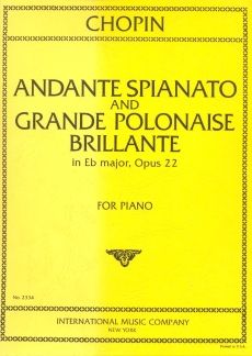 Andante Spianato in G major and Grande Polonaise Brilliante in E flat major op.22 