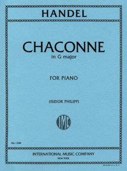 Chaconne G major 