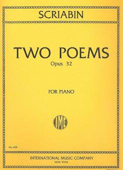 Two Poems op.32 