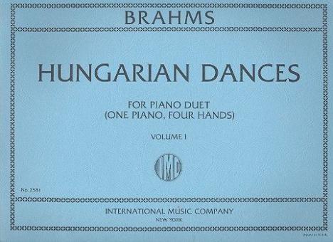 Hungarian Dances Volume 1 
